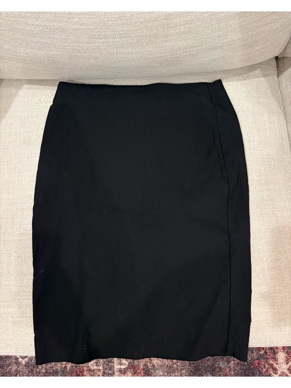Elle Black Pencil Skirt